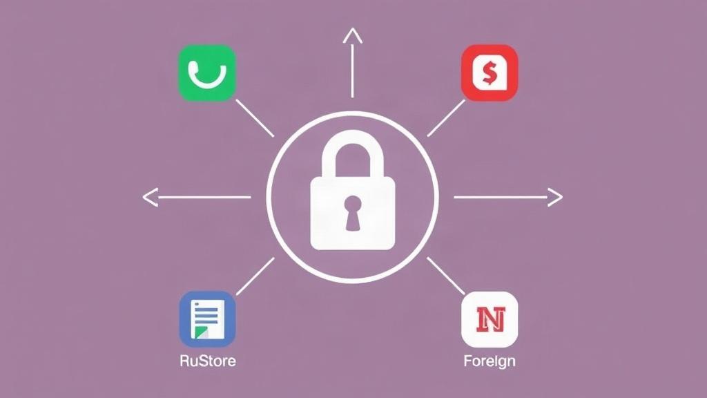 RuStore и зарубежные приложения: как обновлять софт через VPN. Контроль безопасности: чек-лист перед обновлением через VPN